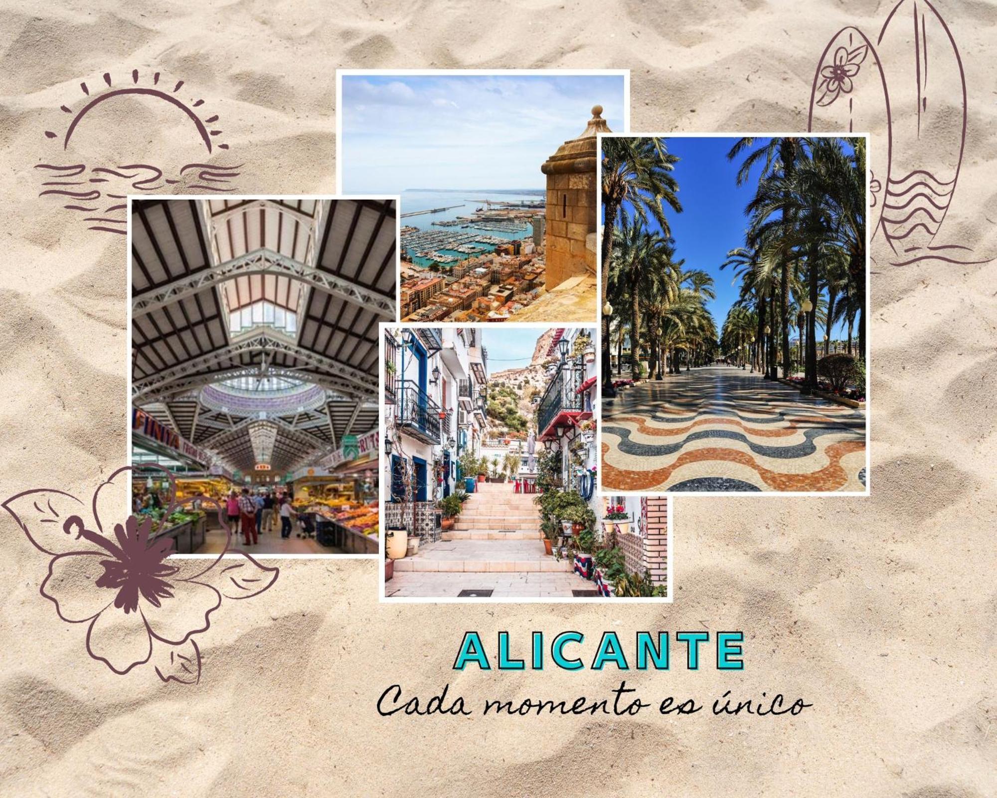 Charming Duplex - Historic Center - 7Min To Beach Alicante Exterior photo